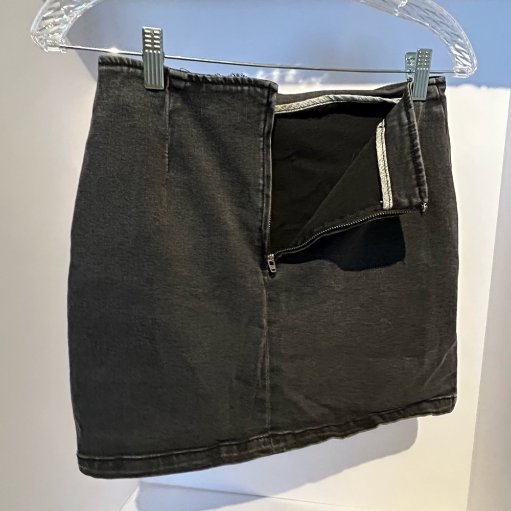 Wild Fable Denim Skirt in Black Wash
